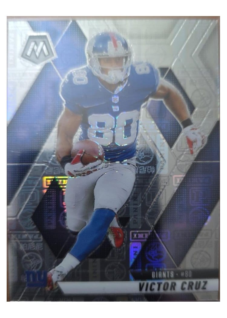2025 Panini Mosaic Base Set Victor Cruz #123 card