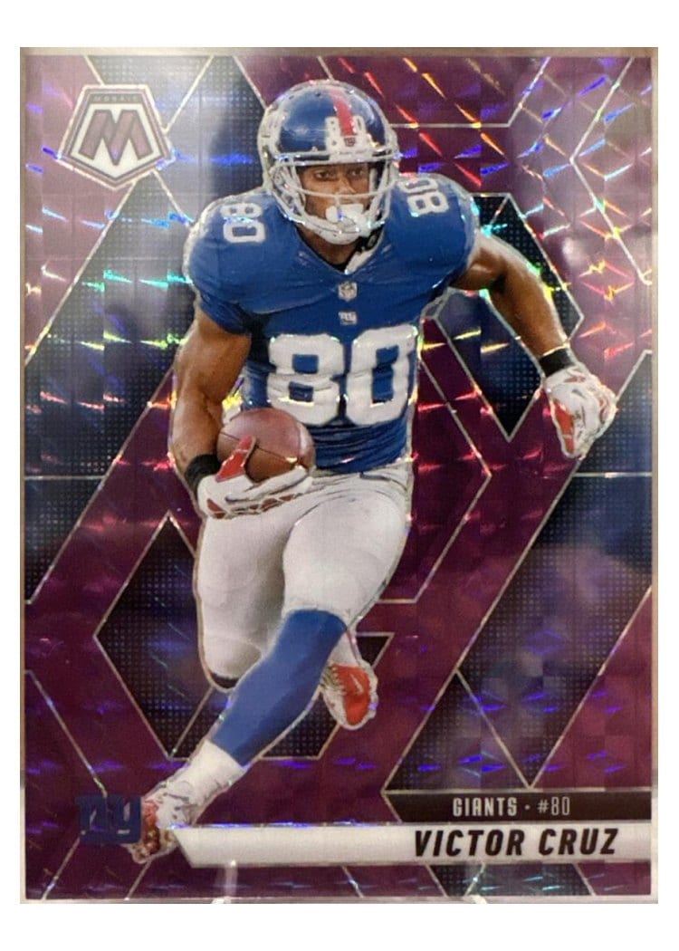 2025 Panini Mosaic Base Set Victor Cruz #123 card