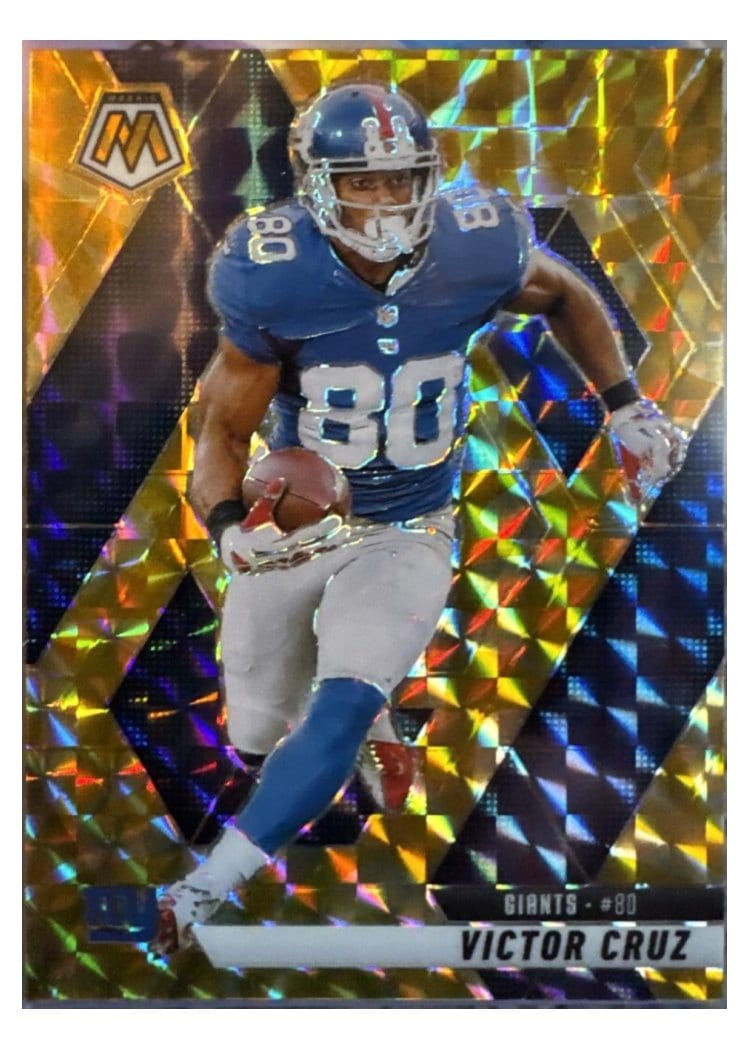 2025 Panini Mosaic Base Set Victor Cruz #123 card