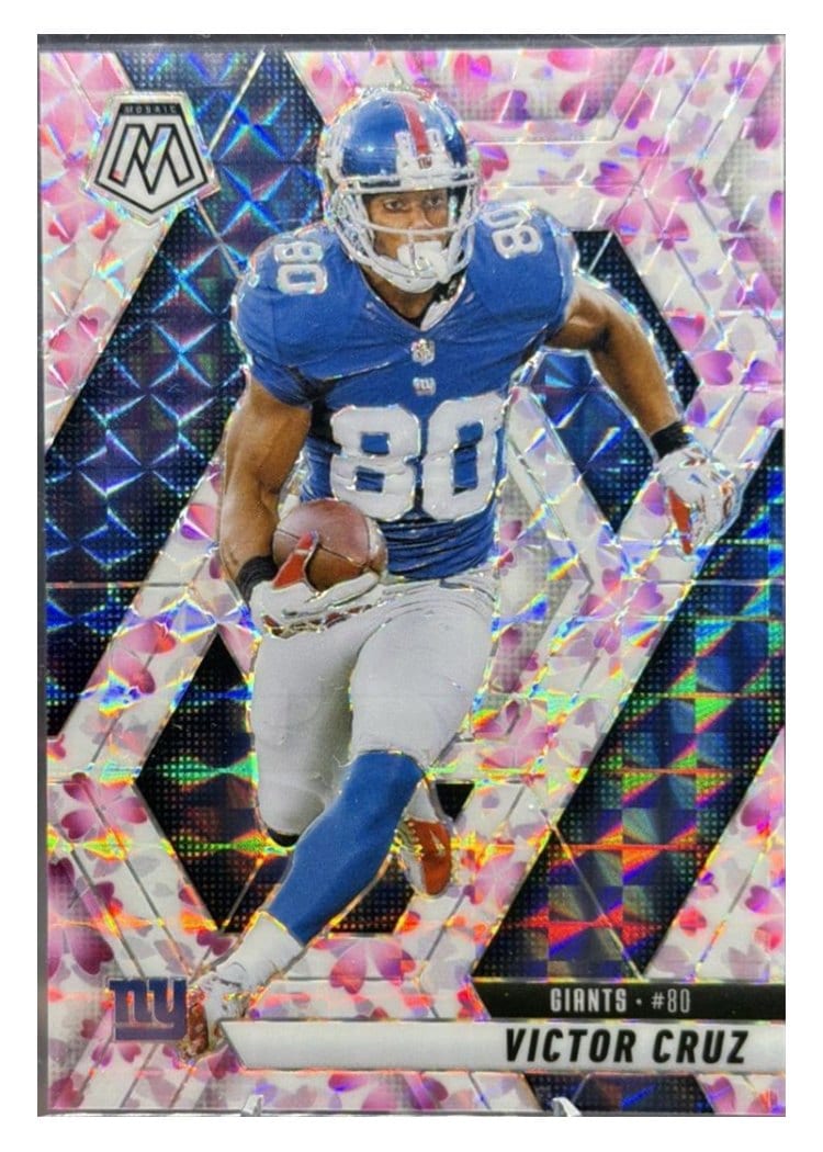 2025 Panini Mosaic Base Set Victor Cruz #123 card