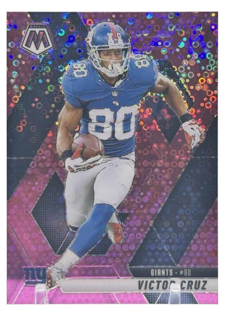 2025 Panini Mosaic Base Set Victor Cruz #123 card
