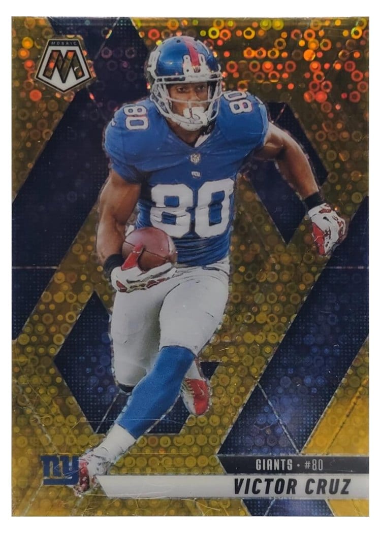 2025 Panini Mosaic Base Set Victor Cruz #123 card