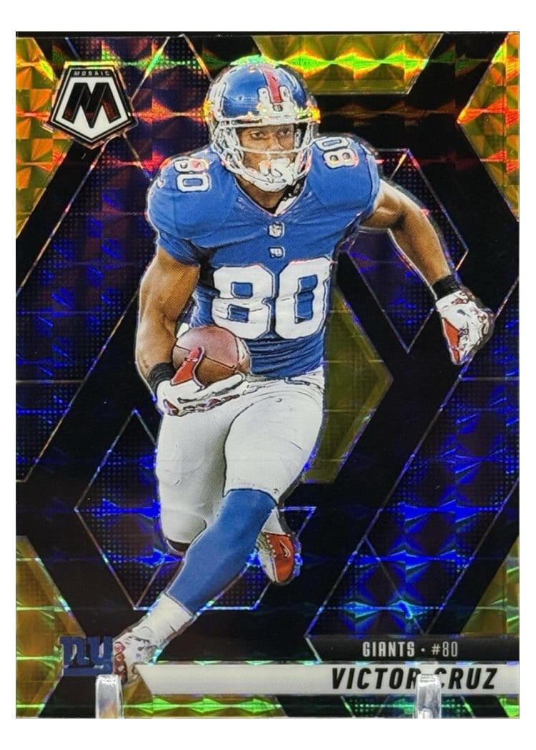 2025 Panini Mosaic Base Set Victor Cruz #123 card