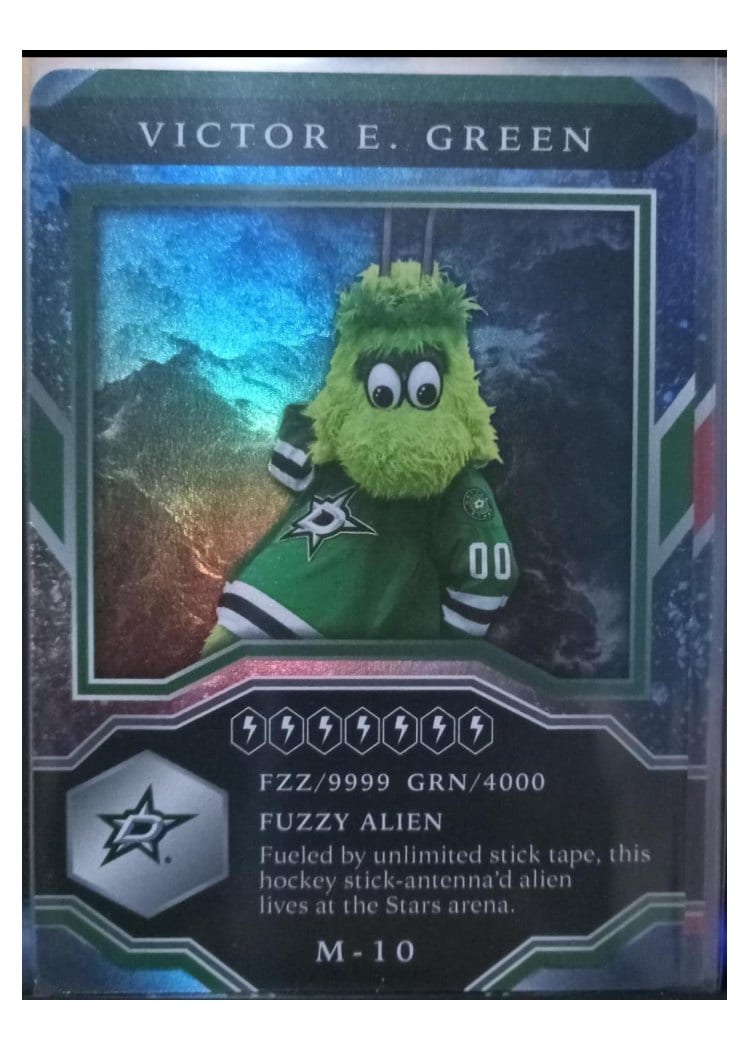 2021-22 Upper Deck MVP Mascot Gaming Cards Victor E. Green #M-10 card