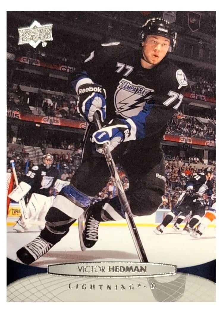 2011 Upper Deck Victor Hedman #30 card