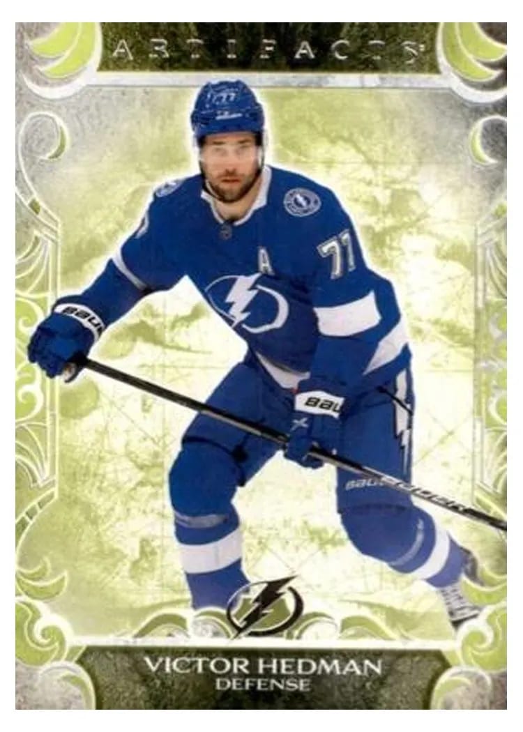 2024-25 Upper Deck Artifacts Base Set Victor Hedman #4 card