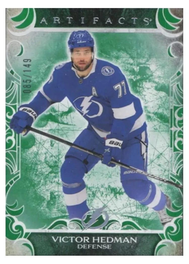 2024-25 Upper Deck Artifacts Base Set Victor Hedman #4 card