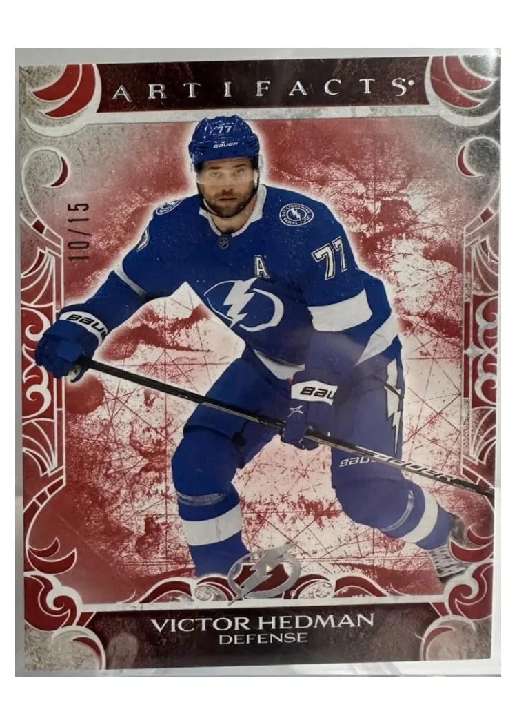 2024-25 Upper Deck Artifacts Base Set Victor Hedman #4 card