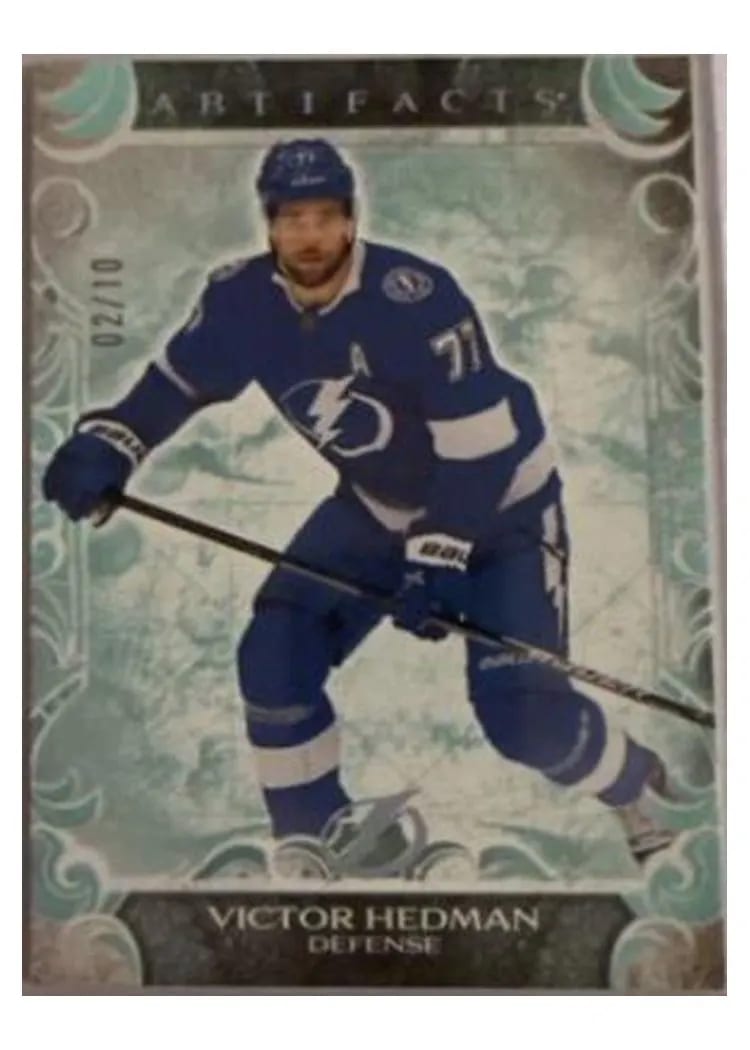 2024-25 Upper Deck Artifacts Base Set Victor Hedman #4 card