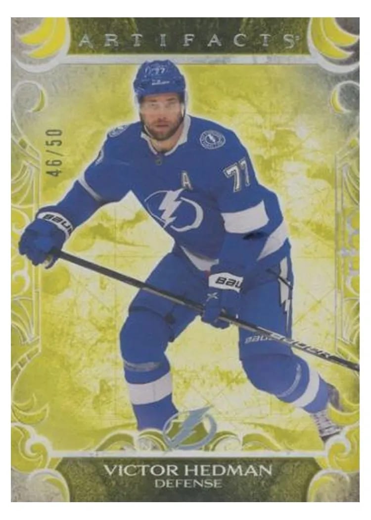 2024-25 Upper Deck Artifacts Base Set Victor Hedman #4 card