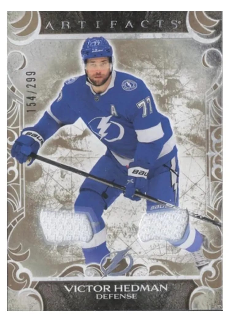 2024-25 Upper Deck Artifacts Base Set Victor Hedman #4 card