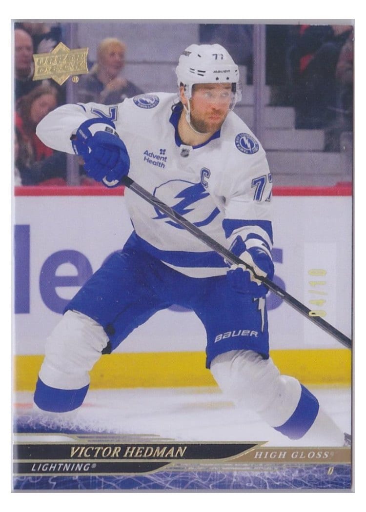 2024-25 Upper Deck Base Set Victor Hedman #619 card