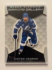 2025-26 Upper Deck Black Diamond Diamond Gallery Victor Hedman #DG-VH card