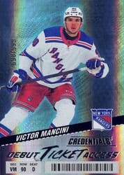 2024-25 Upper Deck Credentials Base Set Victor Mancini #108 card