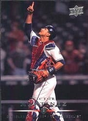 2008 Upper Deck Base Set Victor Martinez #763 card