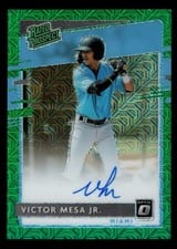 2020 Donruss Optic Rated Prospects Signatures Victor Mesa Jr. #RPS-VM card