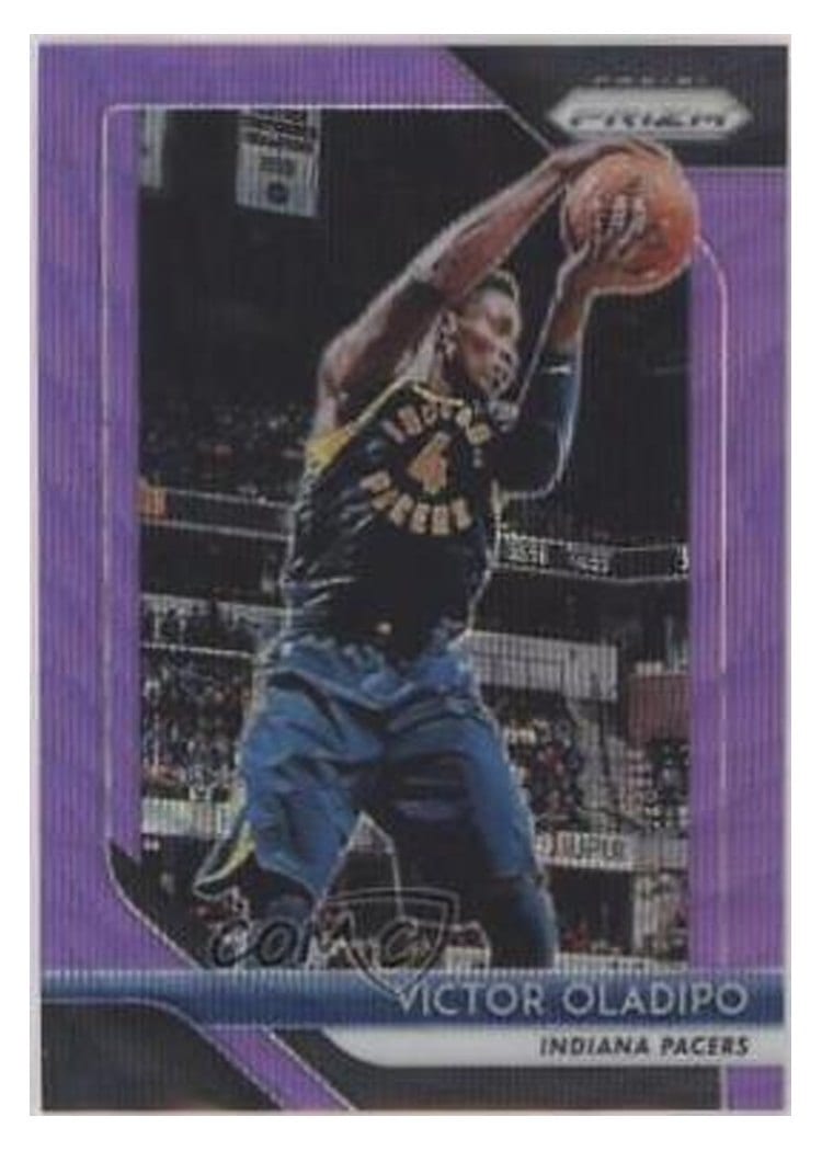 2018-19 Panini Prizm Base Set Victor Oladipo #134 card
