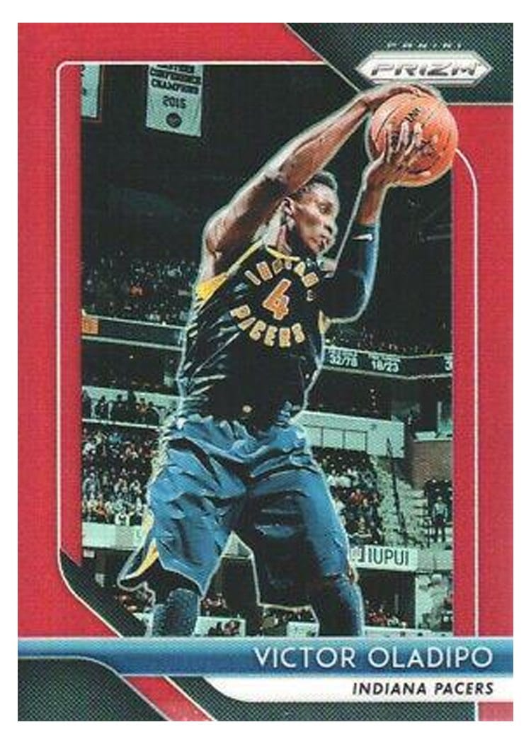2018-19 Panini Prizm Base Set Victor Oladipo #134 card