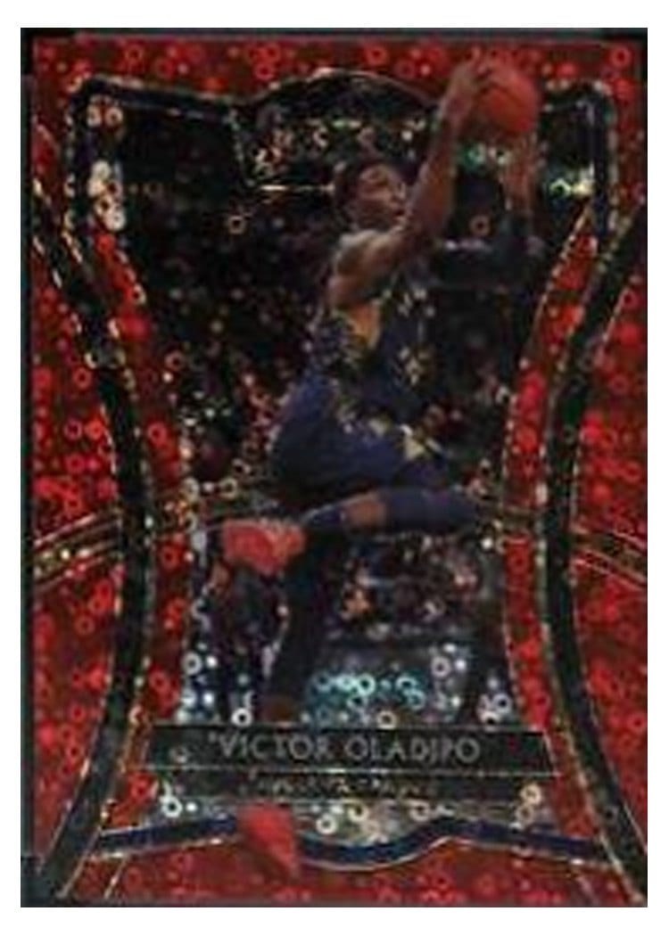 2019-20 Panini Select Base Set Victor Oladipo Red Disco Prizm #179 card