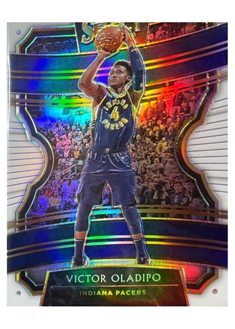 2019-20 Panini Select Base Set Victor Oladipo White Prizm #73 card