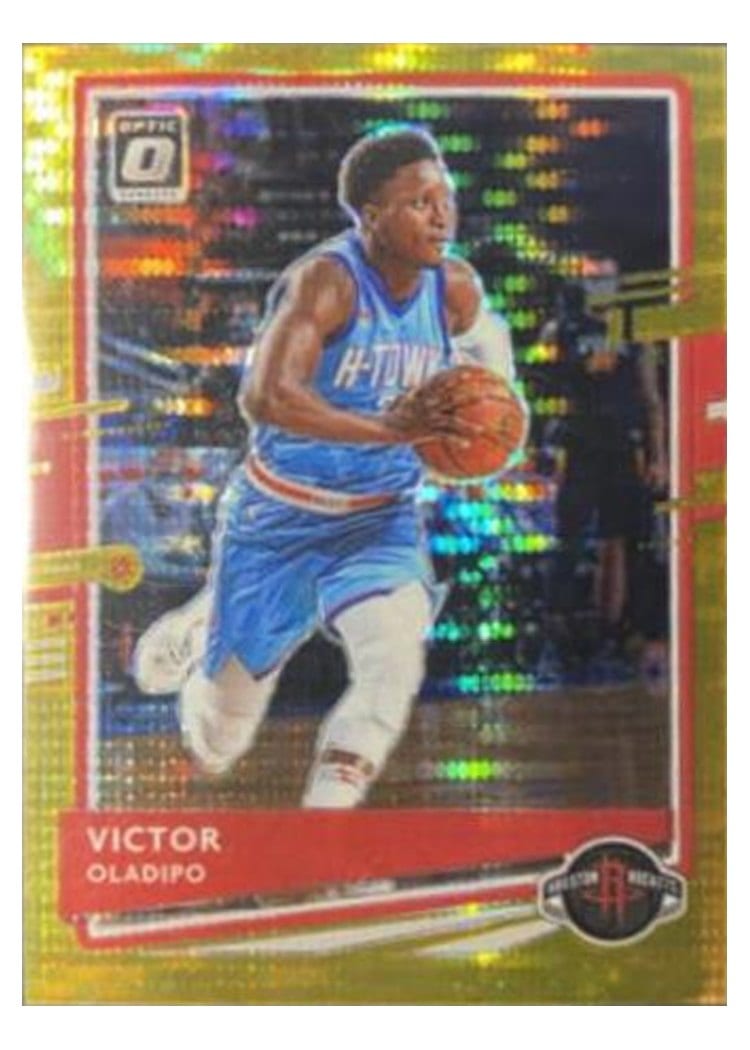 2020-21 Donruss Optic Base Set Victor Oladipo Gold Pulsar #69 card