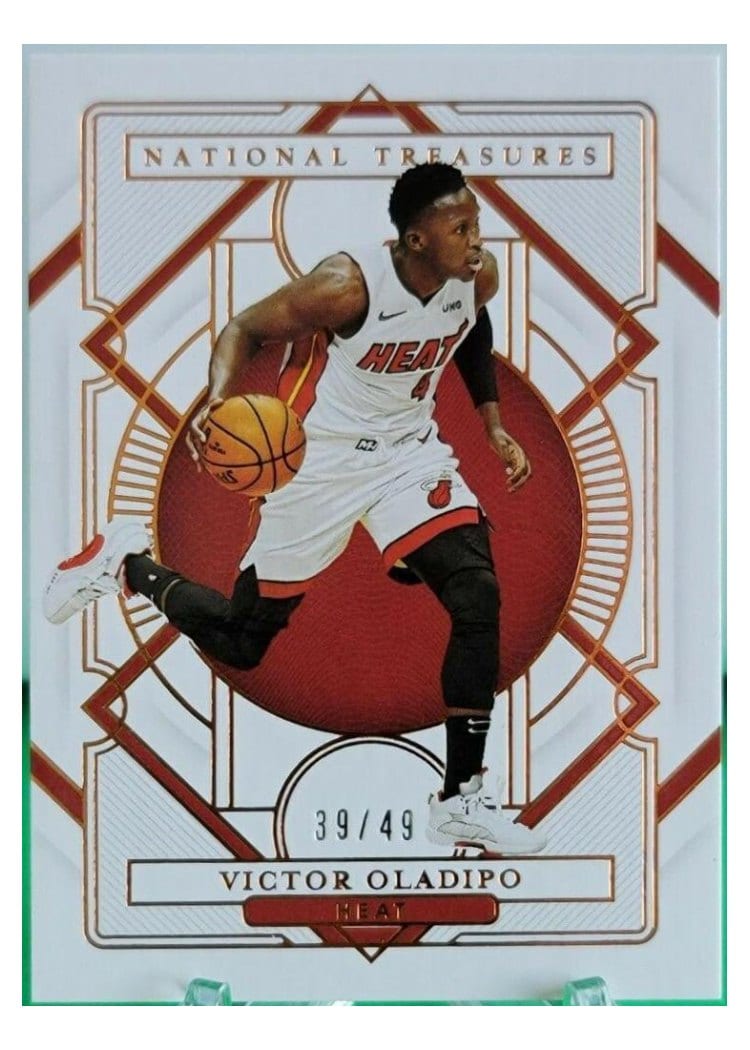 2020-21 Panini National Treasures Base Set Victor Oladipo #99 card