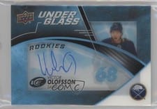2021-22 Upper Deck Ice 2019 Update - Under Glass Rookie Signatures Victor Olofsson #UG-VO card