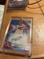 2024 Bowman's Best Best of 2024 Autographs Victor Scott II #B24-VS