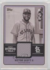 2025 Topps Rickwood Relic Collection Victor Scott II #RWR-VS card