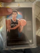 2023-24 Panini Court Kings Debut Showcase Memorabilia Victor Wembanyama #DSM-WEM card