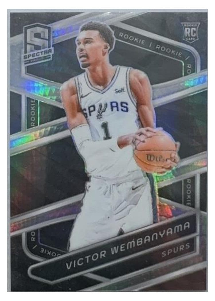2023-24 Panini Spectra Base Set Victor Wembanyama #137 card
