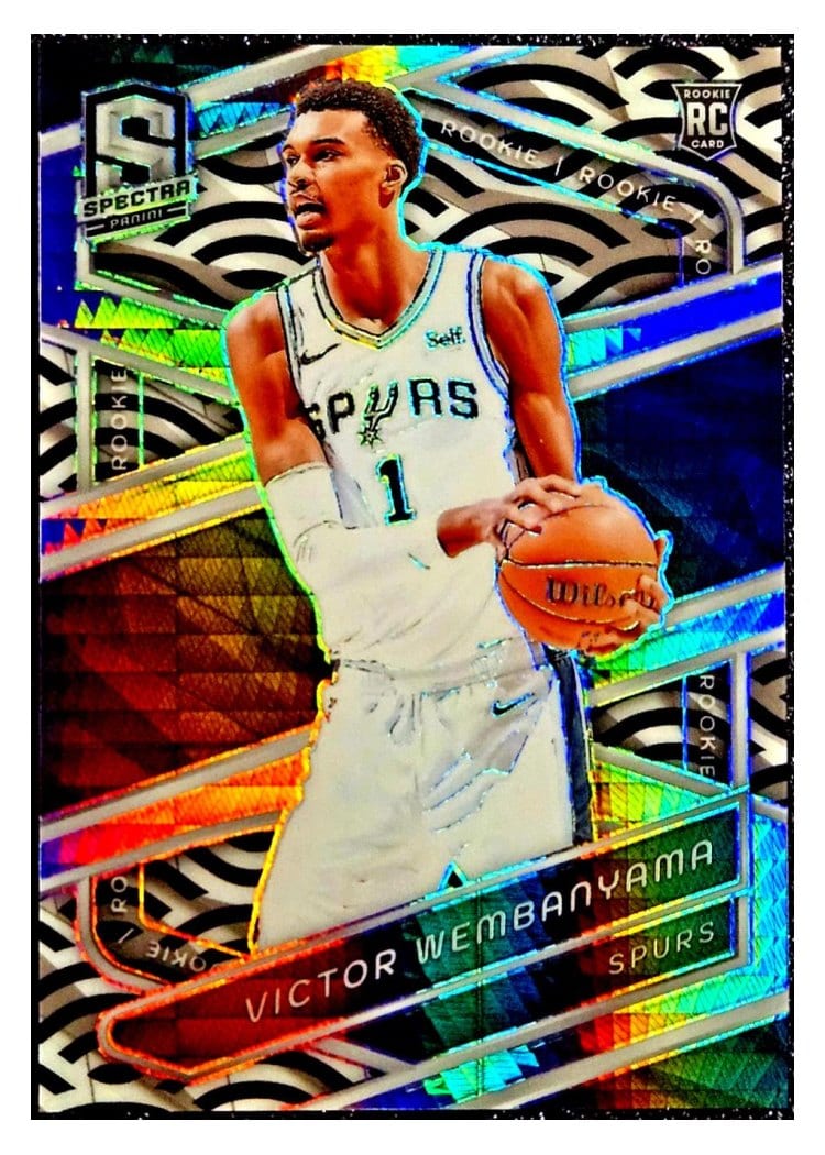 2023-24 Panini Spectra Base Set Victor Wembanyama #137 card