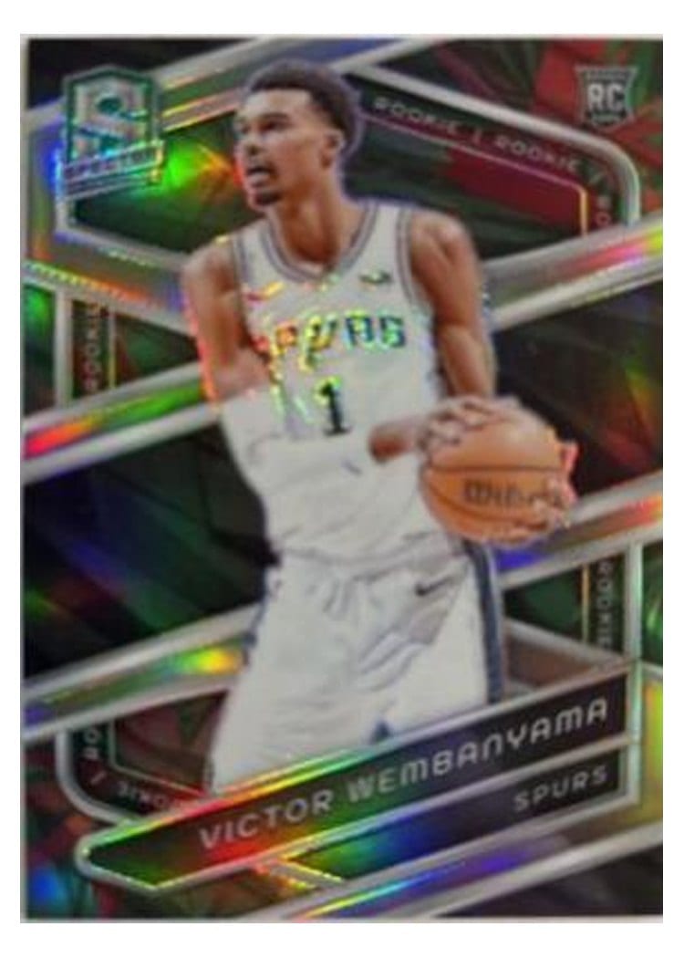 2023-24 Panini Spectra Base Set Victor Wembanyama #137 card
