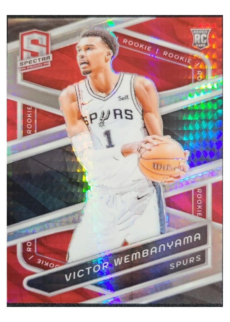 2023-24 Panini Spectra Base Set Victor Wembanyama #137 card