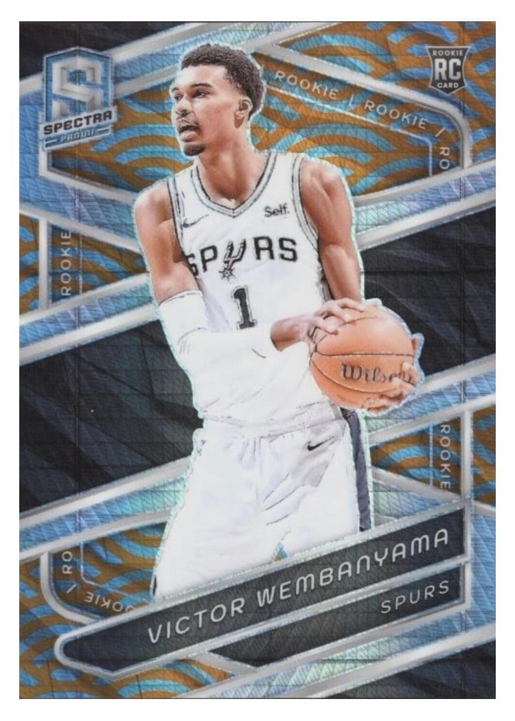 2023-24 Panini Spectra Base Set Victor Wembanyama #137 card