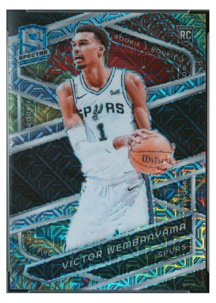 2023-24 Panini Spectra Base Set Victor Wembanyama #137 card