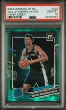 2023 Panini Donruss Optic Victor Wembanyama #225 card