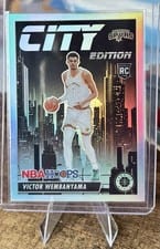 2023 Panini Hoops Premium Stock City Edition Victor Wembanyama #25 card