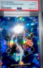 2023 Panini Mosaic Victor Wembanyama #238 card