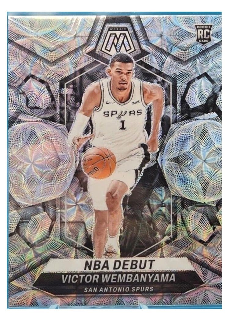 2023 Panini Mosaic Victor Wembanyama #257 card