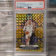 2023 Panini Mosaic Victor Wembanyama #257 card