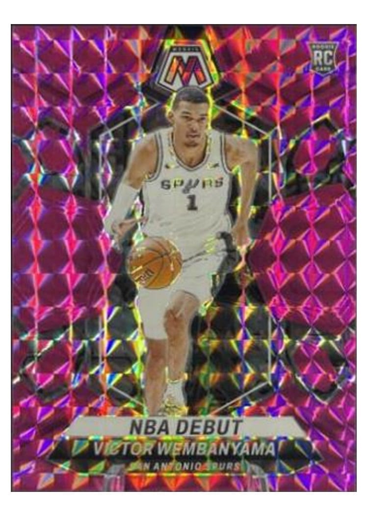 2023 Panini Mosaic Victor Wembanyama #257 card