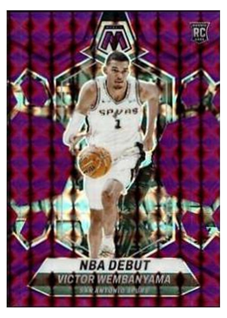 2023 Panini Mosaic Victor Wembanyama #257 card