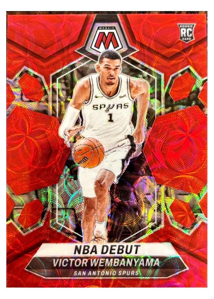 2023 Panini Mosaic Victor Wembanyama #257 card