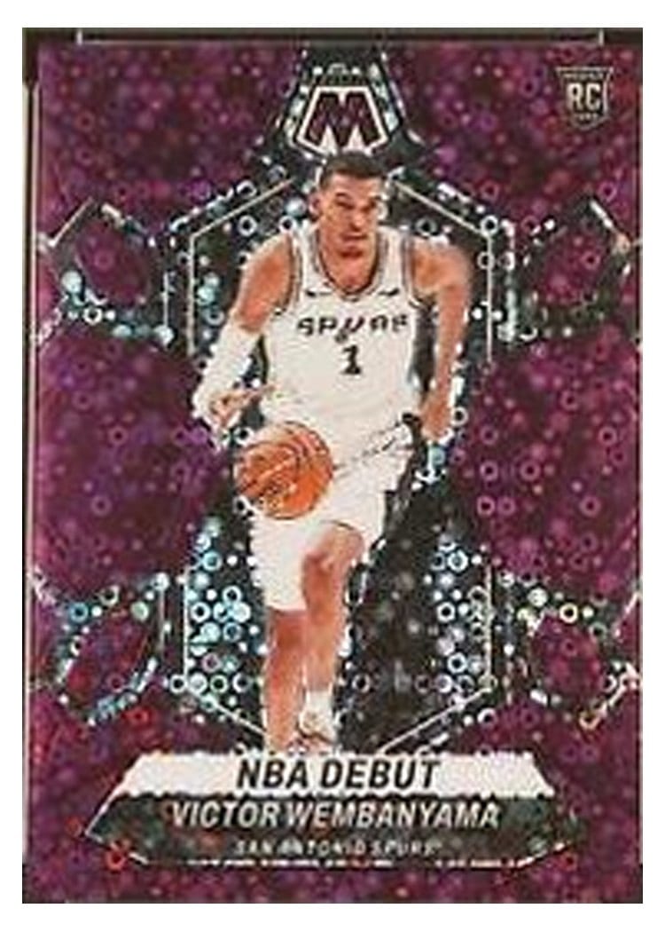 2023 Panini Mosaic Victor Wembanyama #257 card