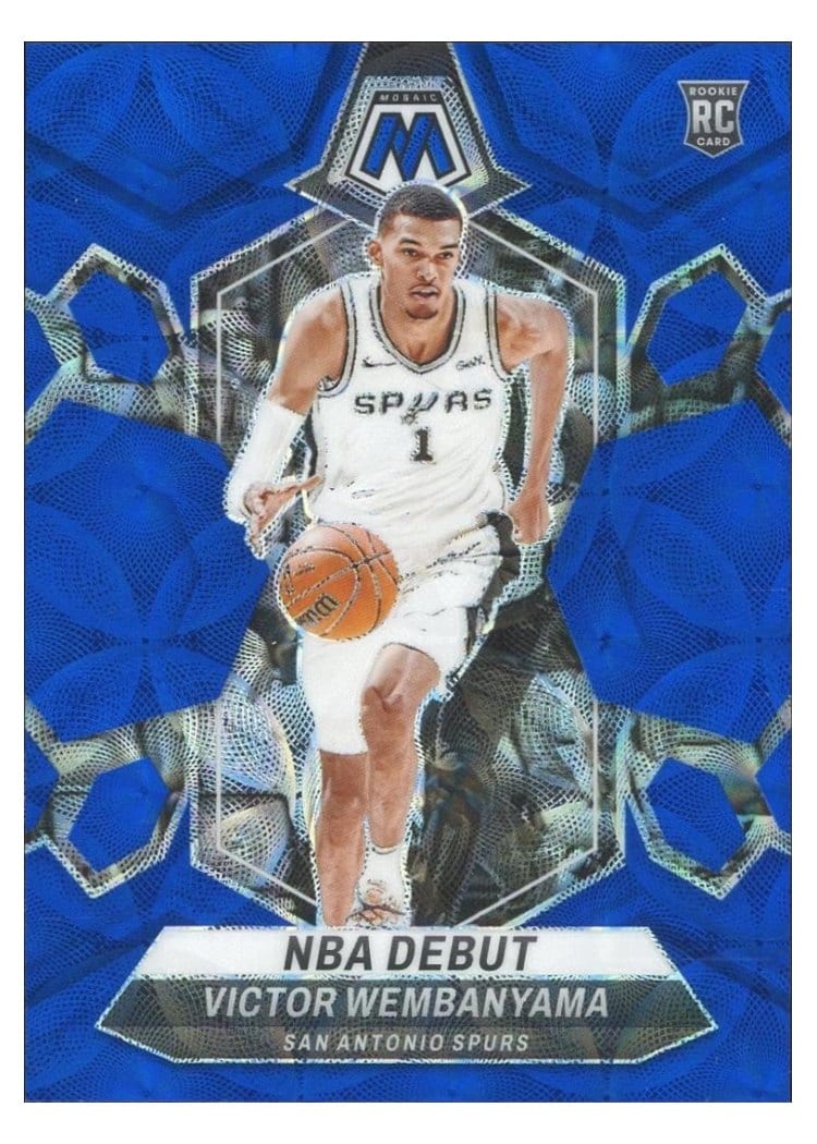 2023 Panini Mosaic Victor Wembanyama #257 card