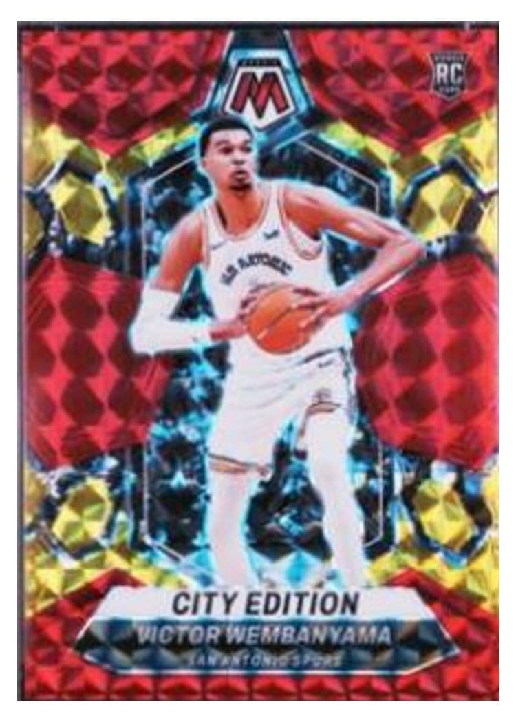 2023 Panini Mosaic Victor Wembanyama #282 card