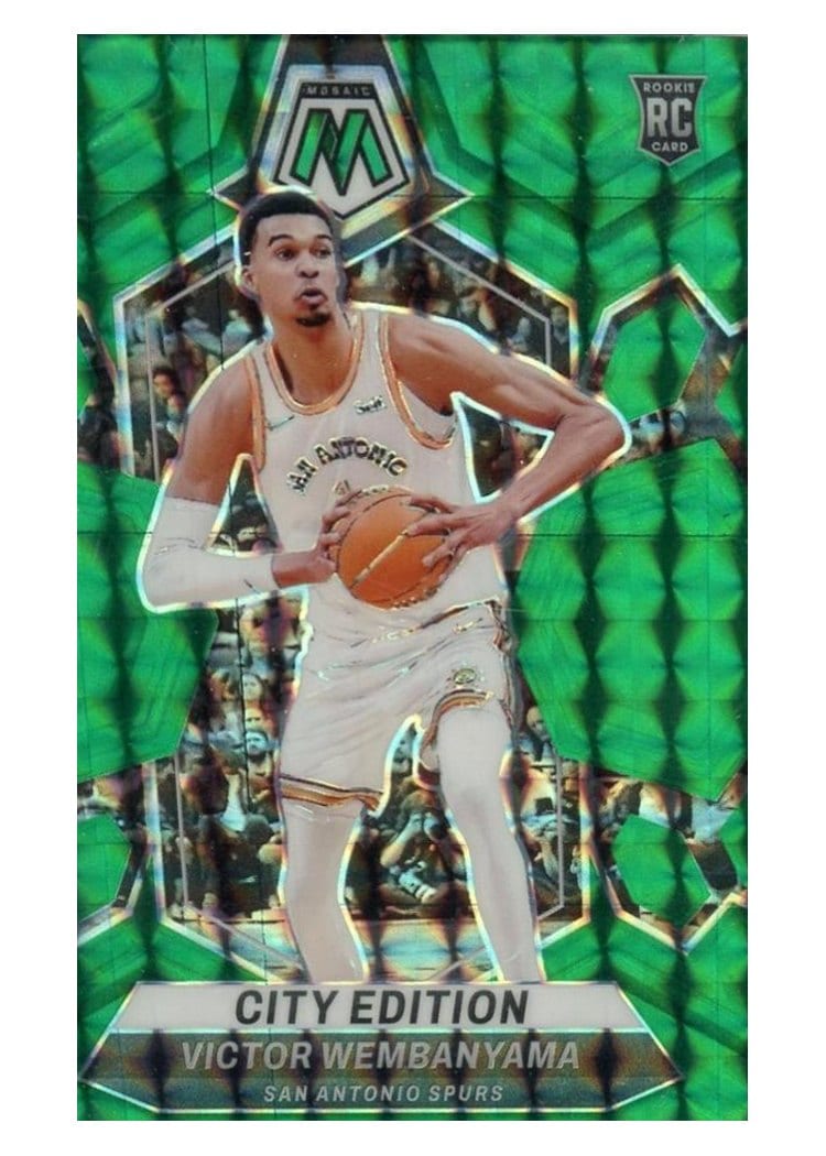 2023 Panini Mosaic Victor Wembanyama #282 card