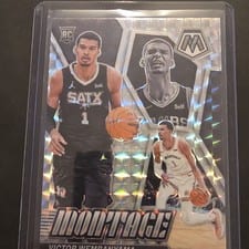 2023 Panini Mosaic Montage Victor Wembanyama #7 card
