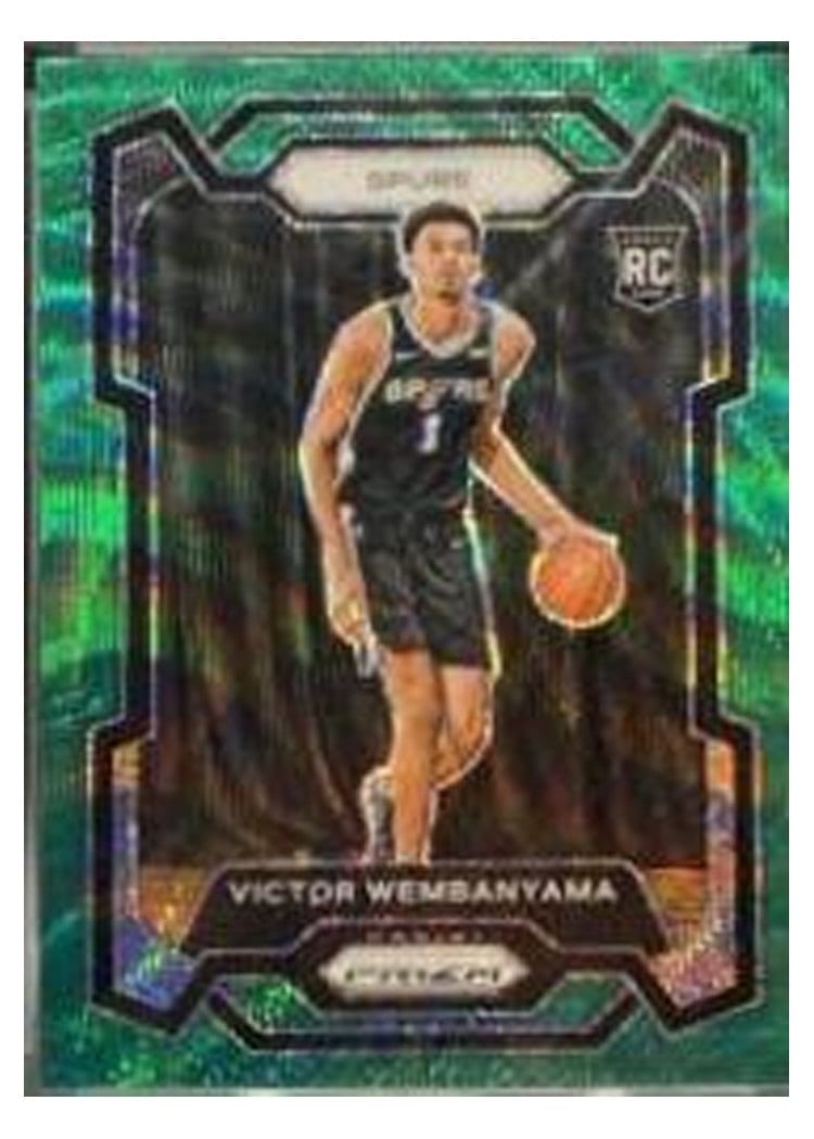 2023 Panini Prizm Victor Wembanyama #136 card